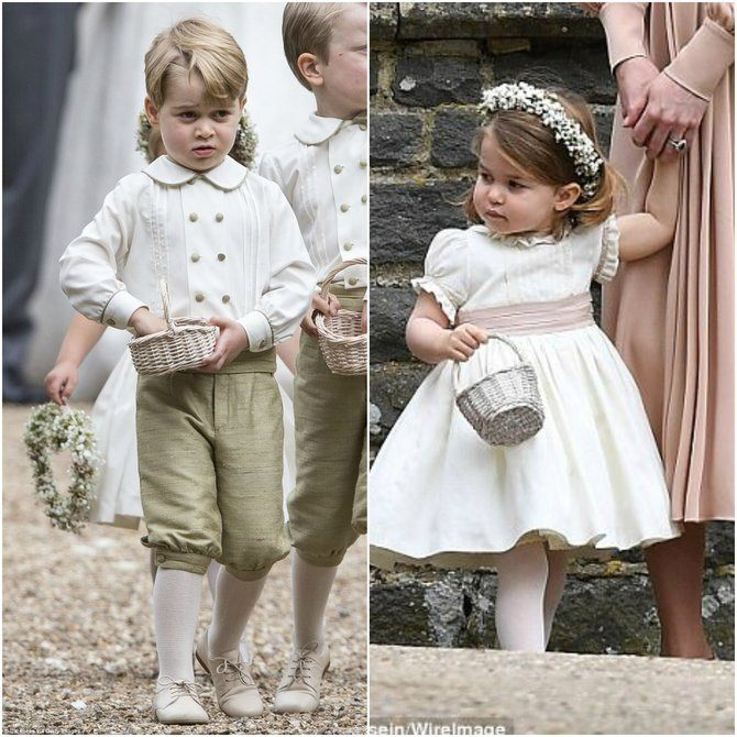 Princess Charlotte, Prince George got up to mischief at Pippa's wedding!