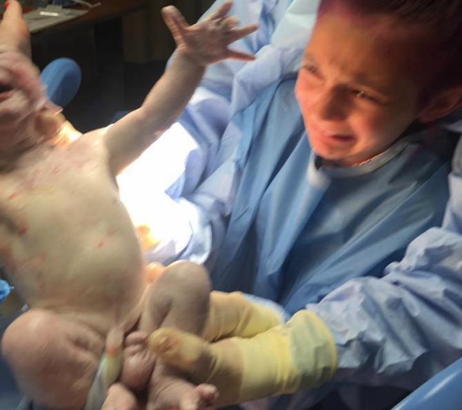 12-year-old helps deliver her baby brother: A story in pictures