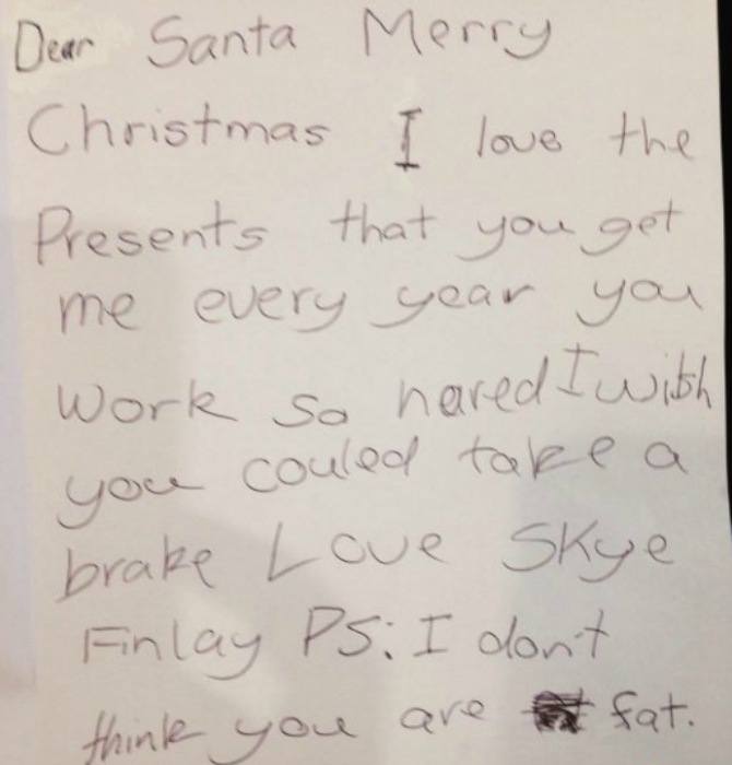 letters to santa